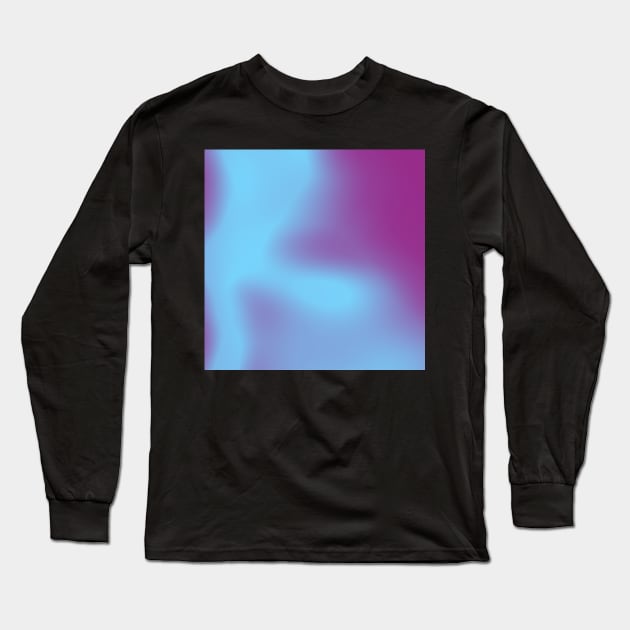 blue to pink gradient Long Sleeve T-Shirt by stupidpotato1